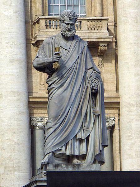 Rom - Statue des Apostel Petrus