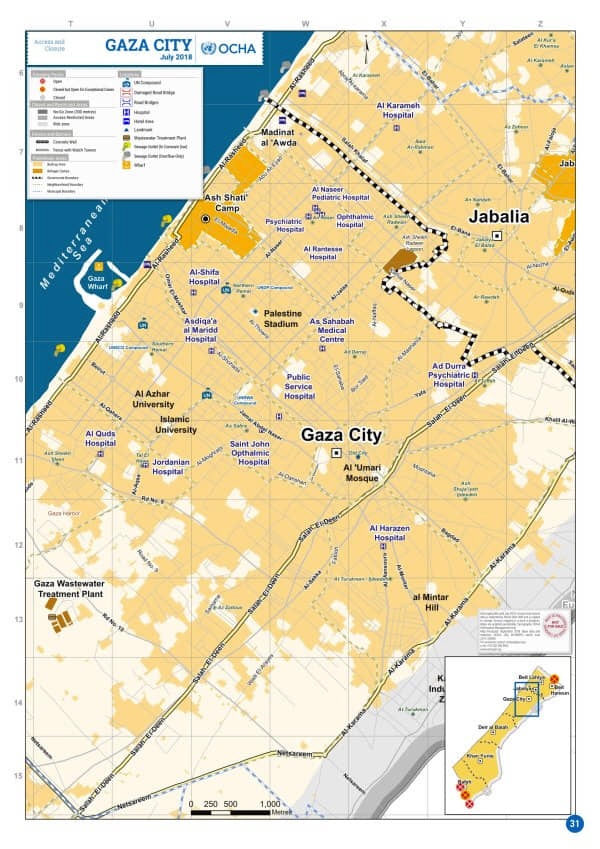 Plan Gaza-Stadt