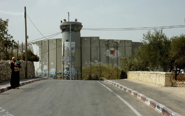 Bethlehem - Westjordanland - Grenze